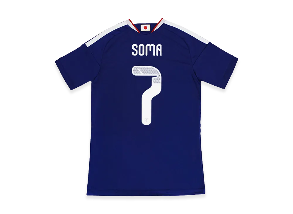 adidas Soccer Japan 2026 Home Replica Jersey #7 Yuki Soma "Japan Blue/Ash Blue"