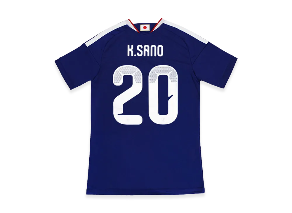 adidas Soccer Japan 2026 Home Replica Jersey #20 Kodai Sano "Japan Blue/Ash Blue"