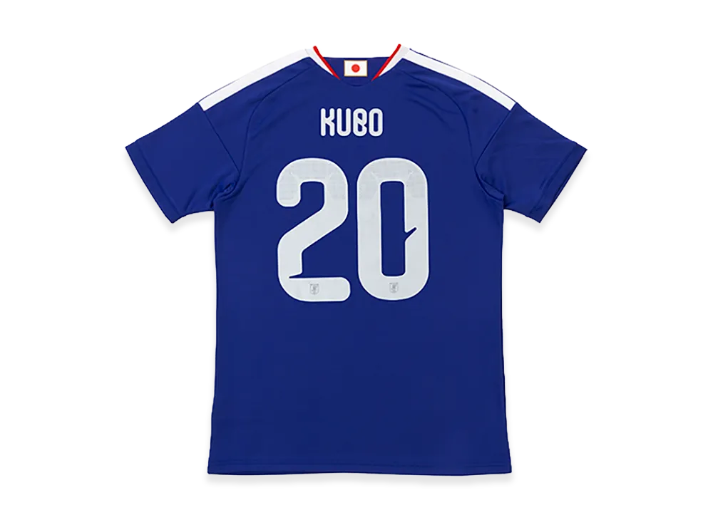 adidas Soccer Japan 2026 Home Replica Jersey #20 Takefusa Kubo "Japan Blue/Ash Blue"