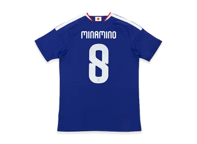 adidas Soccer Japan 2026 Home Replica Jersey #8 Takumi Minamino "Japan Blue/Ash Blue"