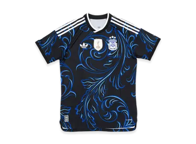 adidas Soccer Argentina 2026 Away Authentic Jersey "Black/Lucid Blue/Blue Burst"