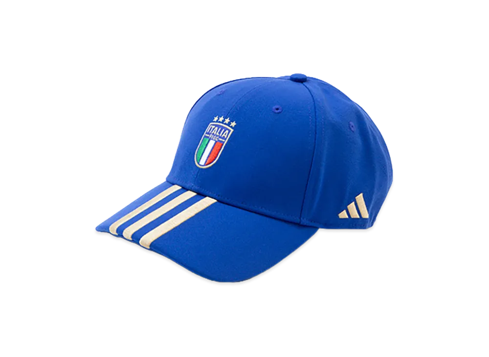 adidas Soccer Italy Baseball Cap "Bold Blue/Hazy Beige"