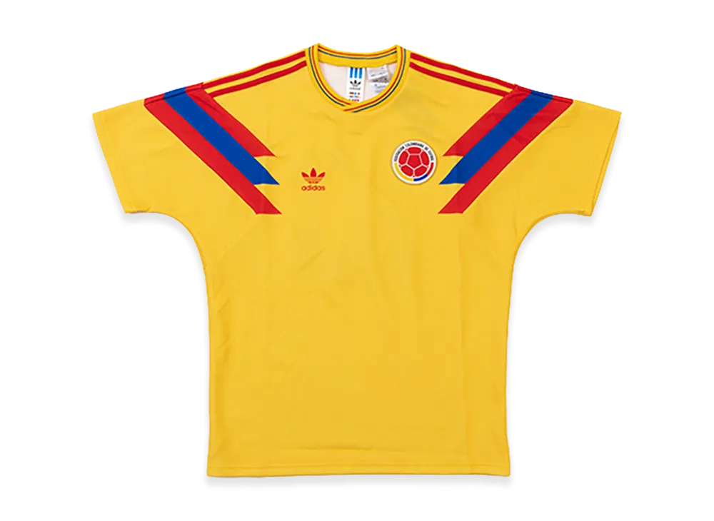 adidas Soccer Colombia 1990 Away Jersey "Yellow"