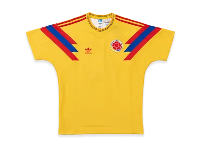 adidas Soccer Colombia 1990 Away Jersey "Yellow"