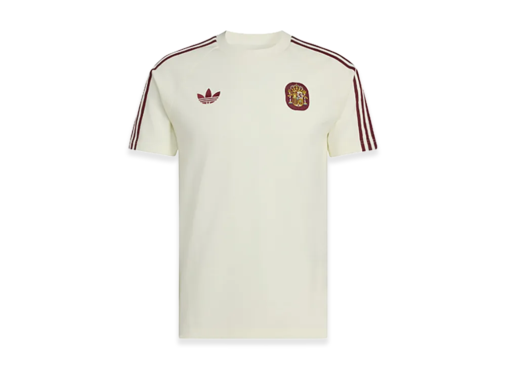 adidas Soccer Spain Originals Short Sleeve T-Shirt "Off-White"
