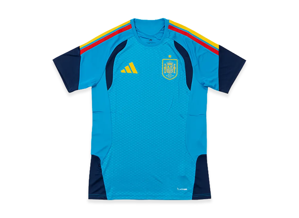 adidas Soccer Spain Tiro 26 Training Jersey "Bold Aqua"