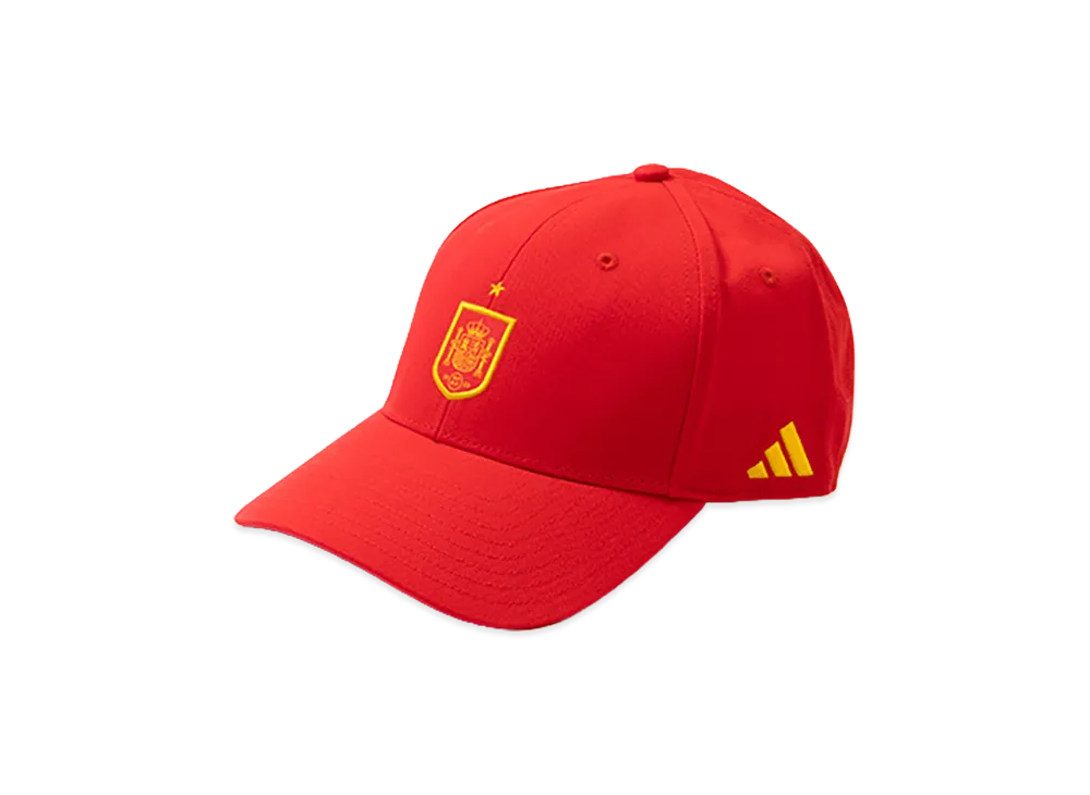 adidas Soccer Spain Baseball Cap "Vivid Red/Crew Yellow"
