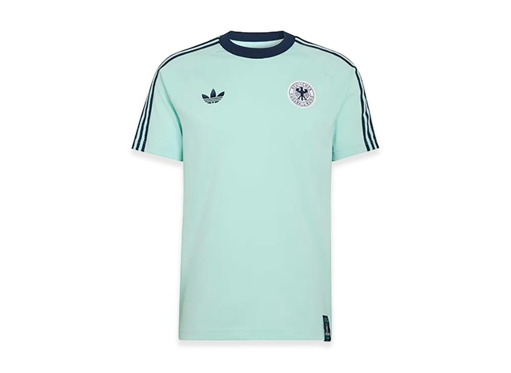 adidas Soccer Germany Originals Short Sleeve T-Shirt "Semi Flash Aqua"