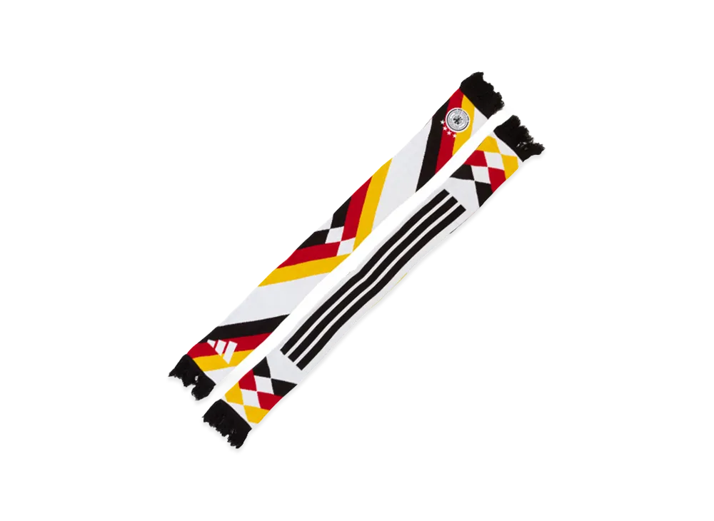 adidas Soccer Germany Scarf "White/Black/Team Power Red/College Gold"