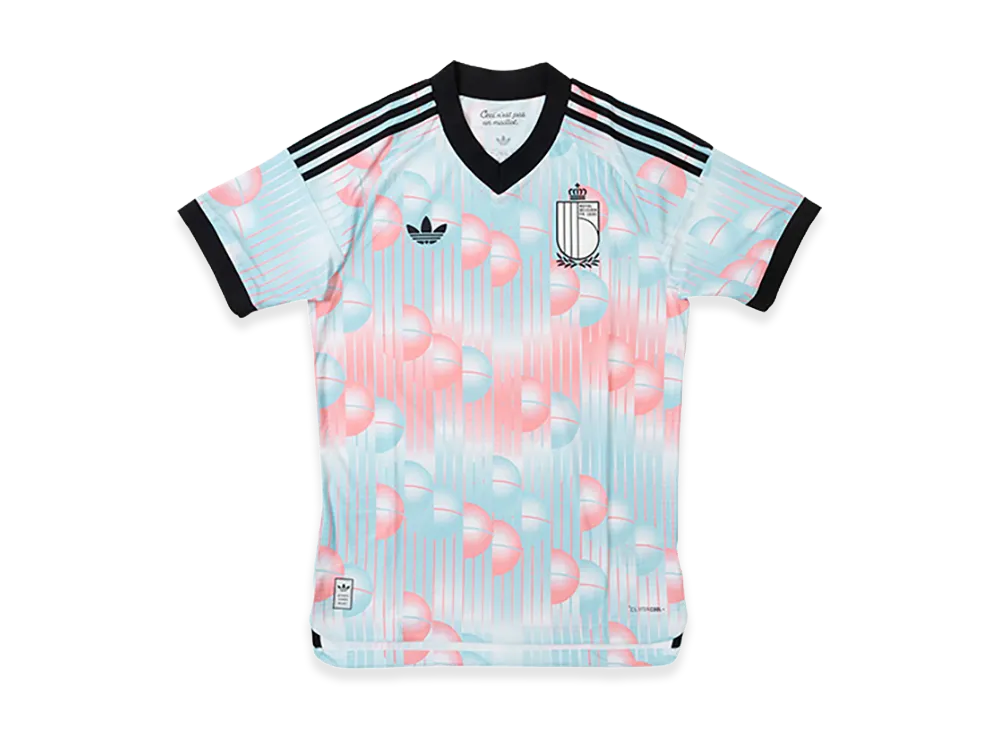 adidas Soccer Belgium 2026 Away Authentic Jersey "Frozen Blue/Black"