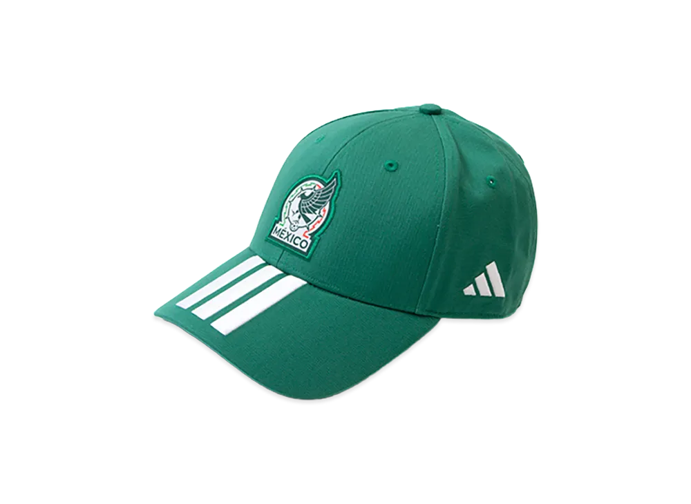 adidas Soccer Mexico Baseball Cap 3 Stripes "Bold Green/White"
