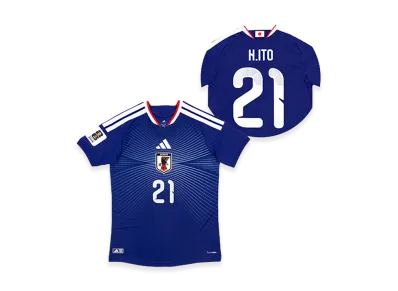 adidas Soccer Japan 2026 Home Authentic Jersey "FIFA World Cup 26 Official Sleeve Badge" #21 Hiroki Ito "Japan Blue"