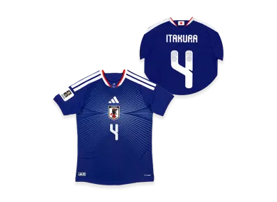 adidas Soccer Japan 2026 Home Authentic Jersey "FIFA World Cup 26 Official Sleeve Badge" #4 Ko Itakura "Japan Blue"