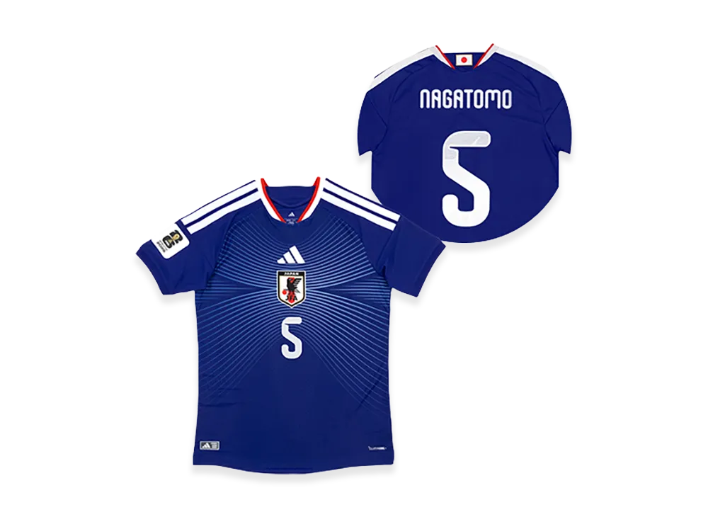 adidas Soccer Japan 2026 Home Authentic Jersey "FIFA World Cup 26 Official Sleeve Badge" #5 Yuto Nagatomo "Japan Blue"