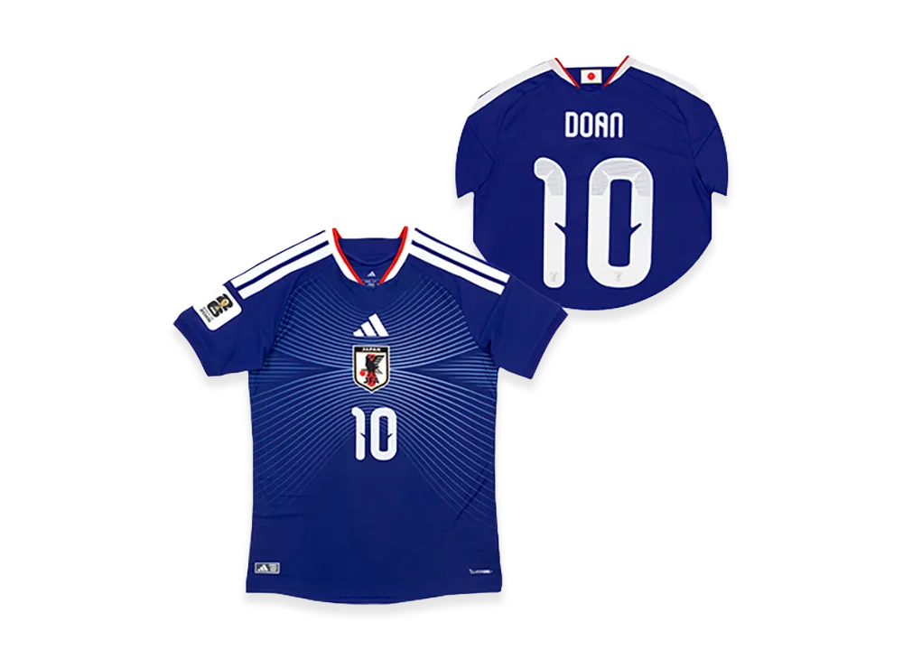 adidas Soccer Japan 2026 Home Authentic Jersey "FIFA World Cup 26 Official Sleeve Badge" #10 Ritsu Doan "Japan Blue"