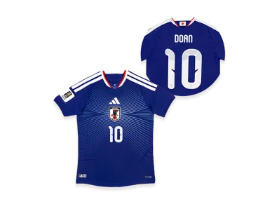 adidas Soccer Japan 2026 Home Authentic Jersey "FIFA World Cup 26 Official Sleeve Badge" #10 Ritsu Doan "Japan Blue"