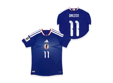 adidas Soccer Japan 2026 Home Authentic Jersey "FIFA World Cup 26 Official Sleeve Badge" #11 Daizen Maeda "Japan Blue"