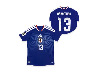 adidas Soccer Japan 2026 Home Authentic Jersey "FIFA World Cup 26 Official Sleeve Badge" #13 Keito Nakamura "Japan Blue"