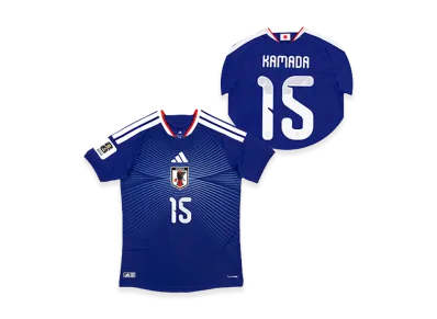 adidas Soccer Japan 2026 Home Authentic Jersey "FIFA World Cup 26 Official Sleeve Badge" #15 Daichi Kamada "Japan Blue"