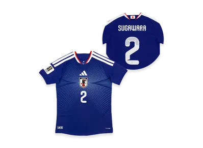 adidas Soccer Japan 2026 Home Authentic Jersey "FIFA World Cup 26 Official Sleeve Badge" #2 Yukinari Sugawara "Japan Blue"