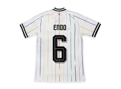adidas Soccer Japan 2026 Away Replica Jersey #6 Wataru Endo "OffWhite/Black"
