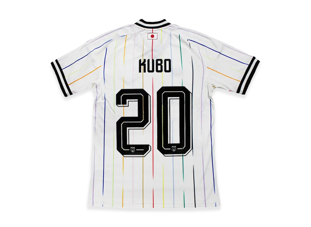 adidas Soccer Japan 2026 Away Replica Jersey #20 Takefusa Kubo "OffWhite/Black"