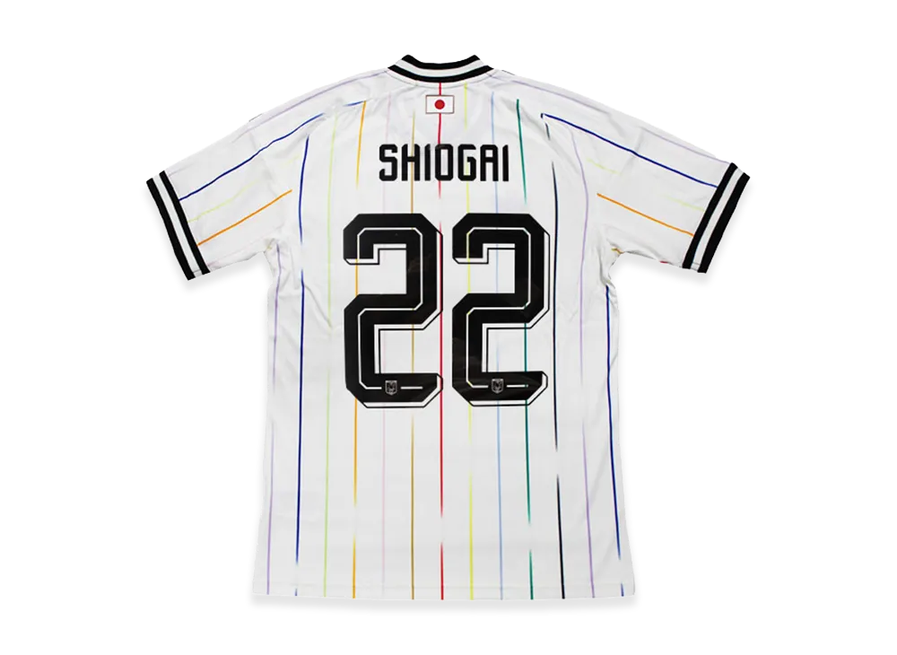 adidas Soccer Japan 2026 Away Replica Jersey #22 Kento Shiogai "OffWhite/Black"