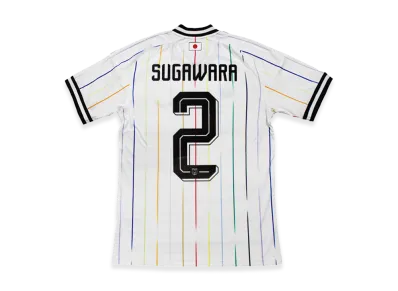 adidas Soccer Japan 2026 Away Replica Jersey #2 Yukinari Sugawara "OffWhite/Black"