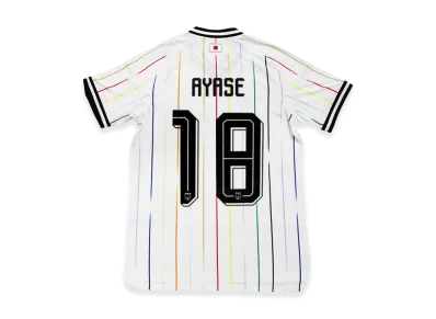 adidas Soccer Japan 2026 Away Authentic Jersey #18 Ayase Ueda "OffWhite/Black"