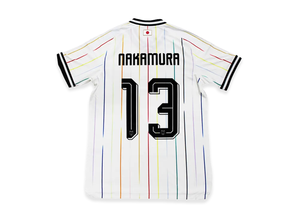 adidas Soccer Japan 2026 Away Authentic Jersey #13 Keito Nakamura "OffWhite/Black"