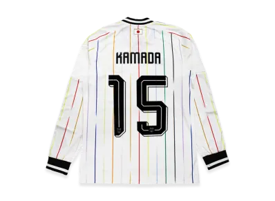 adidas Soccer Japan 2026 Away Replica Jersey Long Sleeve #15 Daichi Kamada "OffWhite/Black"