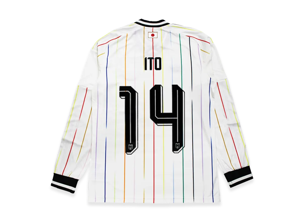 adidas Soccer Japan 2026 Away Replica Jersey Long Sleeve #14 Junya Ito "OffWhite/Black"