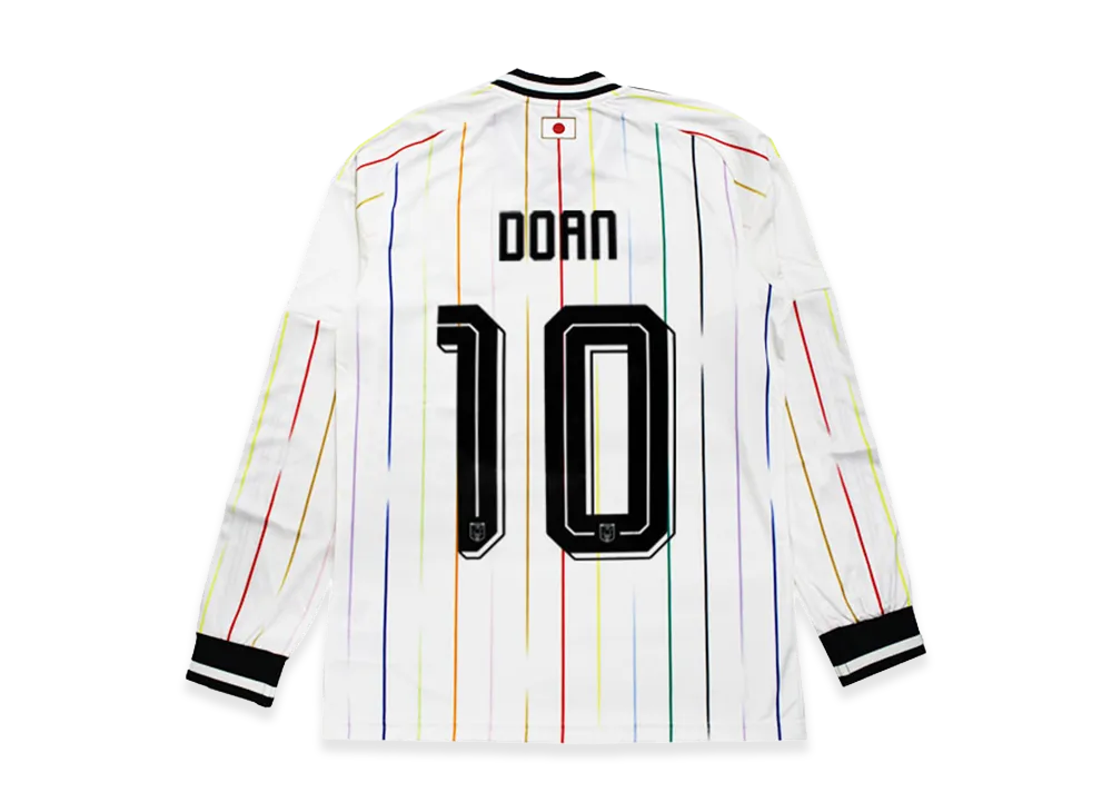 adidas Soccer Japan 2026 Away Replica Jersey Long Sleeve #10 Ritsu Doan "OffWhite/Black"