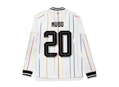 adidas Soccer Japan 2026 Away Authentic Jersey Long Sleeve #20 Takefusa Kubo "OffWhite/Black"