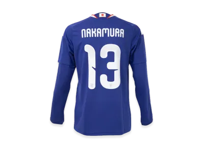 adidas Soccer Japan 2026 Home Replica Long Sleeve Jersey #13 Keito Nakamura "Japan Blue/Ash Blue"