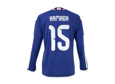 adidas Soccer Japan 2026 Home Replica Long Sleeve Jersey #15 Daichi Kamada "Japan Blue/Ash Blue"