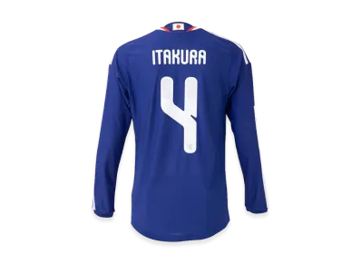 adidas Soccer Japan 2026 Home Authentic Long Sleeve Jersey #4 Ko Itakura "Japan Blue/Ash Blue"