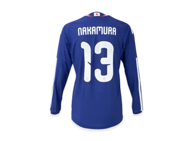 adidas Soccer Japan 2026 Home Authentic Long Sleeve Jersey #13 Keito Nakamura "Japan Blue/Ash Blue"