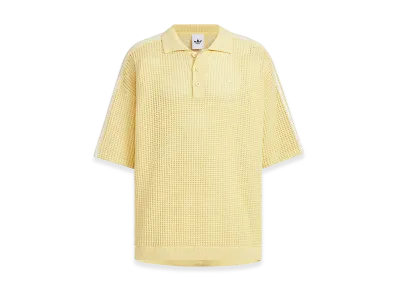 adidas Loose Fit Polo Shirt "Yellow"