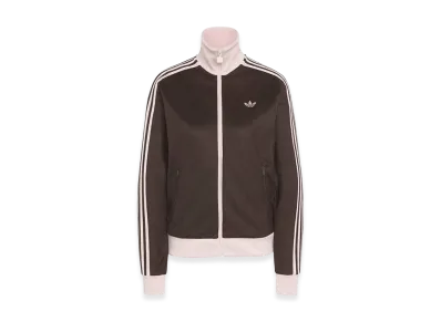 adidas Women's Classic Track Top "Aurora Coffee/Sandy Pink"