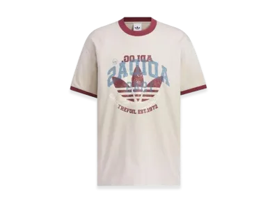 adidas Retro Washing Printing T-Shirt "Beige"