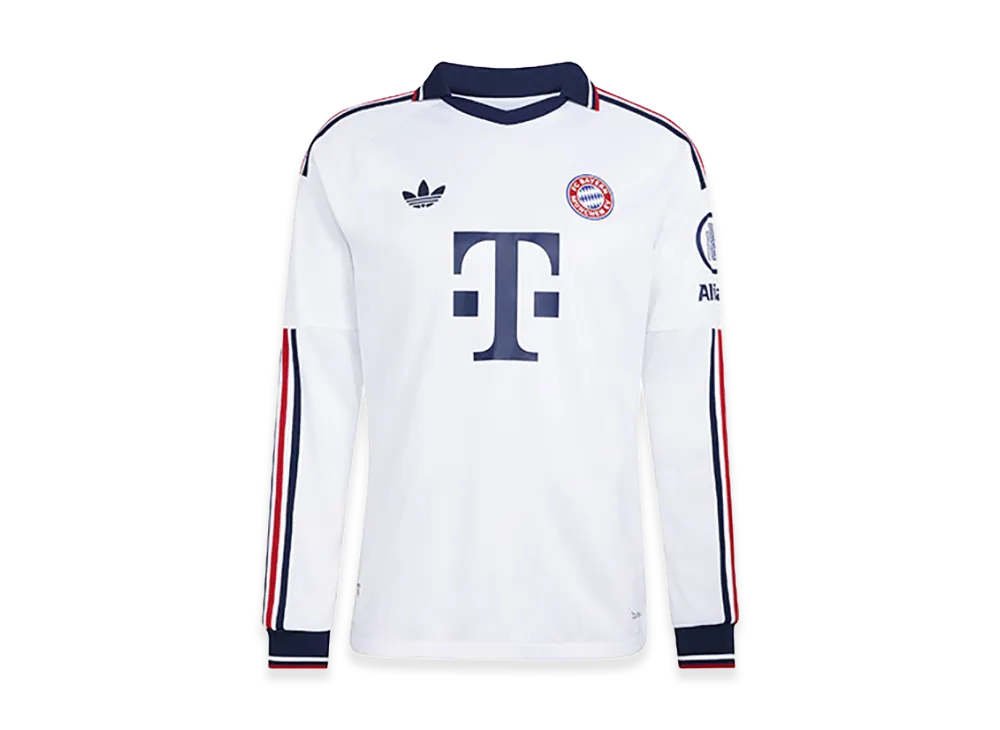 adidas 26-27 Bayern Munich Away Long Sleeve Authentic Jersey "White"