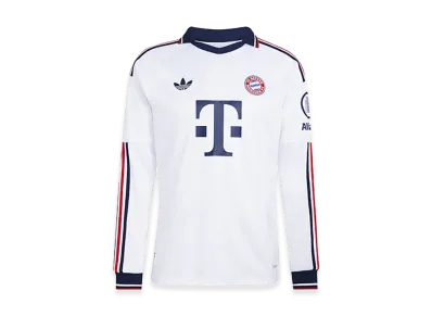 adidas 26-27 Bayern Munich Away Long Sleeve Authentic Jersey "White"