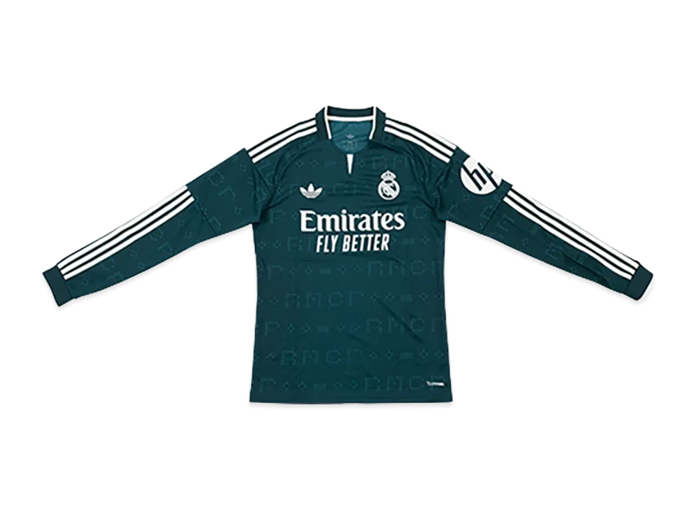 adidas 26-27 Real Madrid Away Long Sleeve Jersey "Green"