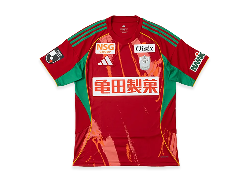 adidas 2026 Albirex Niigata 100 Year Vision League 1st Jersey "Red"