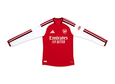 adidas 26-27 Arsenal FC Home Authentic Long Sleeve Jersey "Red"