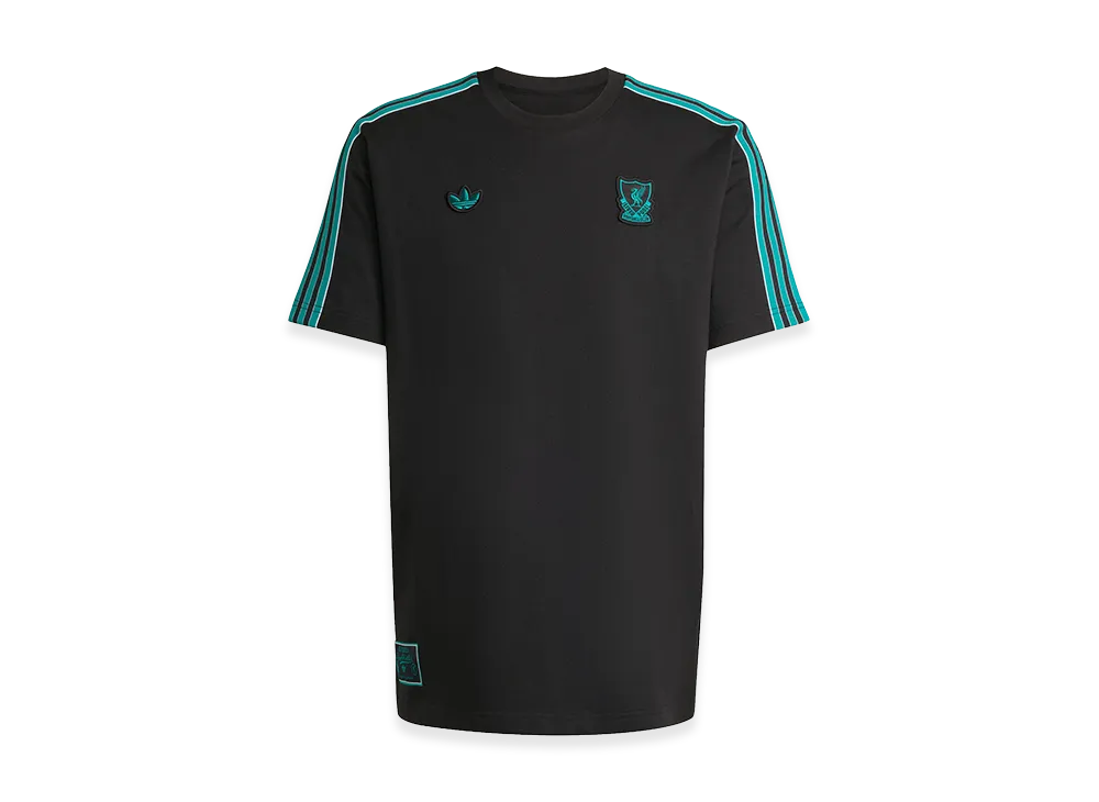 adidas Liverpool FC Terrace Icons Tee "Black"