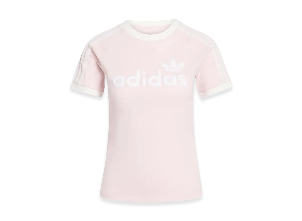adidas Women's Linear Cali Graphic T-Shirt "Pink"