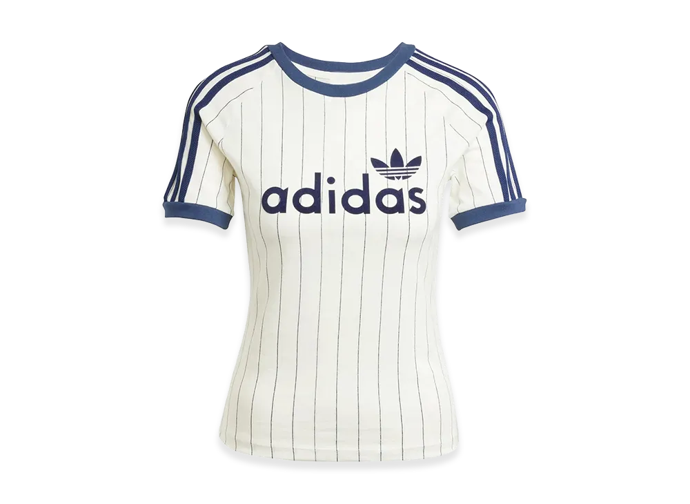 adidas Women's Linear Cali Graphic T-Shirt "Off White"