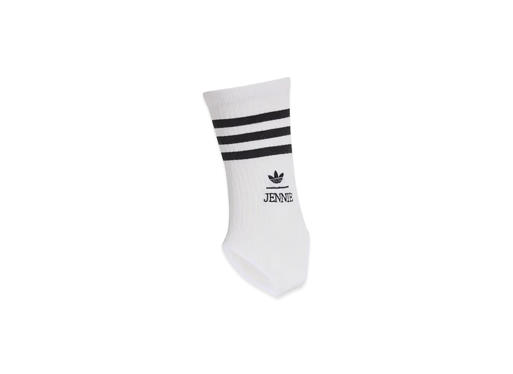 adidas Adiluna Season 2 x BLACKPINK JENNIE Women's Cut-Out Socks 1 Pair "White"